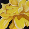 en jaune ( 20 X 20 ) Offerte à Francine Carmel et Pierre Gaudreau